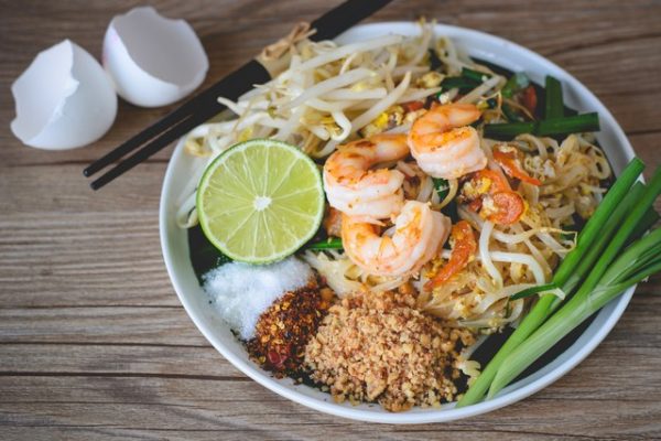 Pad Thai with Fresh Shrimp